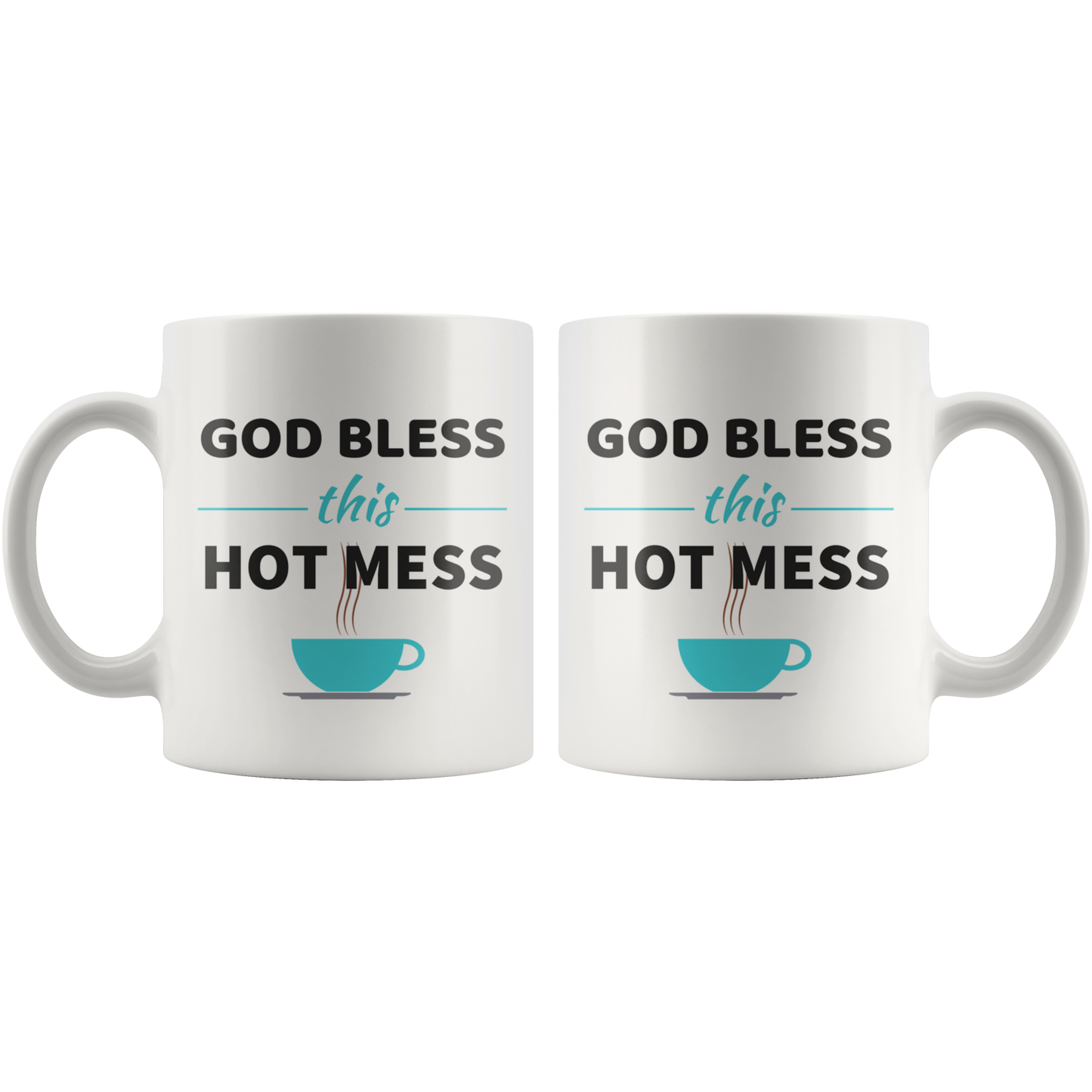 God Bless This Hot Mess Mug