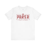 Prayer is My Love Language Graphic Tee - Red