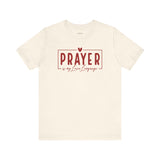 Prayer is My Love Language Graphic Tee - Red