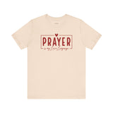 Prayer is My Love Language Graphic Tee - Red
