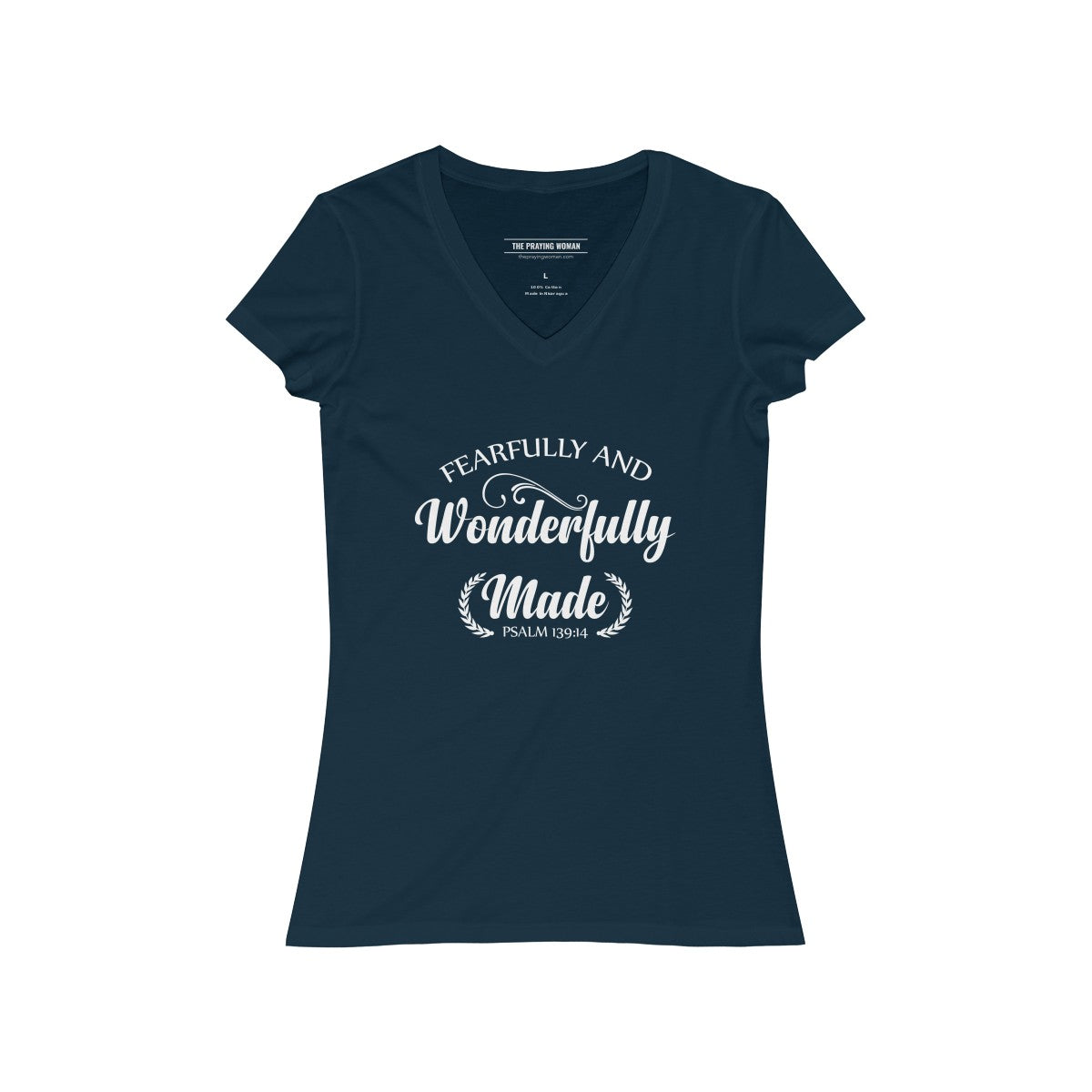 Fearfully and Wonderfully Made V-Neck Tee