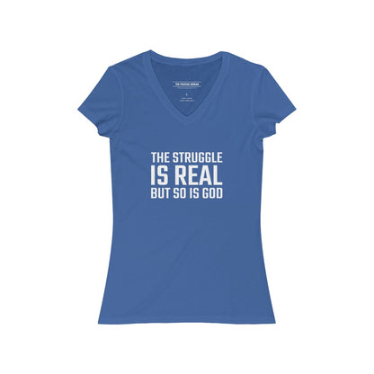 The Struggle is Real V-Neck Tee