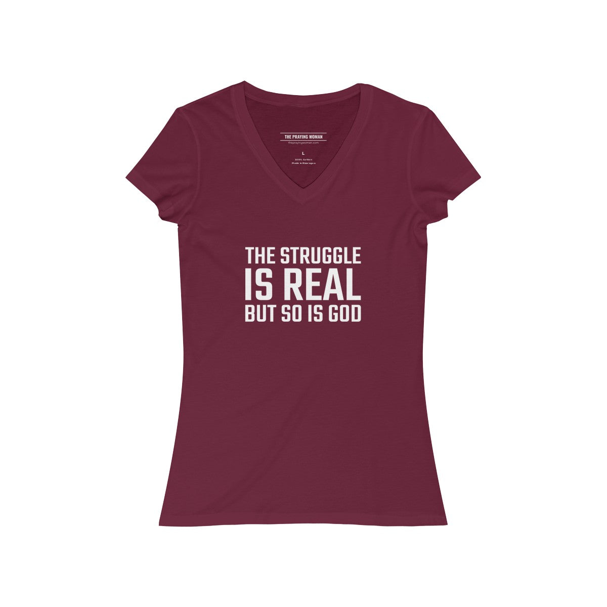 The Struggle is Real V-Neck Tee
