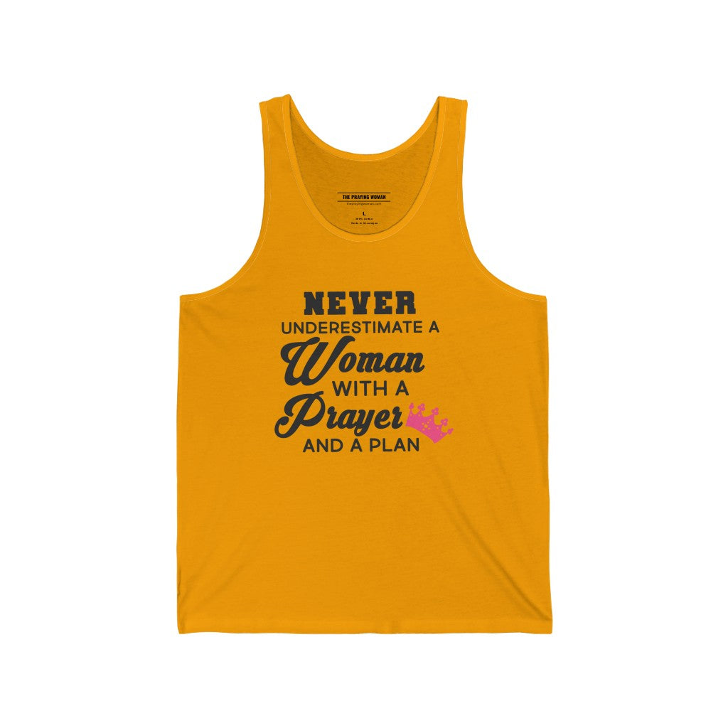A Woman With a Prayer Tank Top