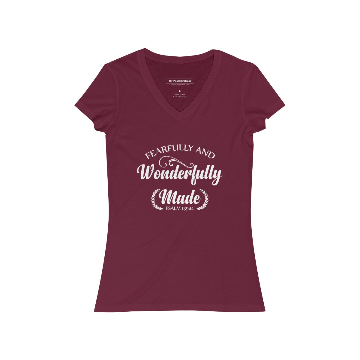 Fearfully and Wonderfully Made V-Neck Tee