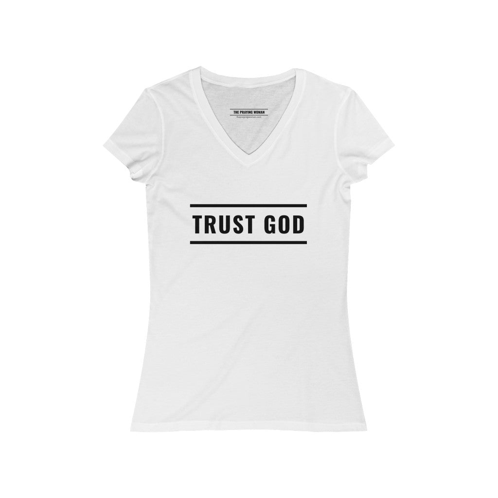 Trust God V-Neck Tee