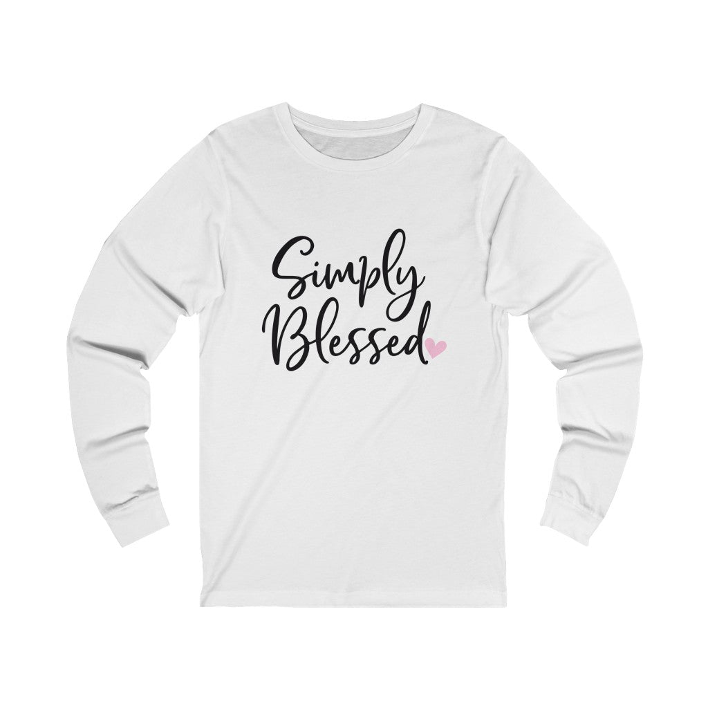 Simply Blessed Long Sleeve Tee