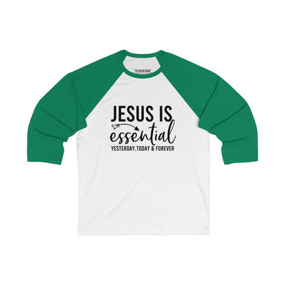 Jesus is Essential Baseball Tee