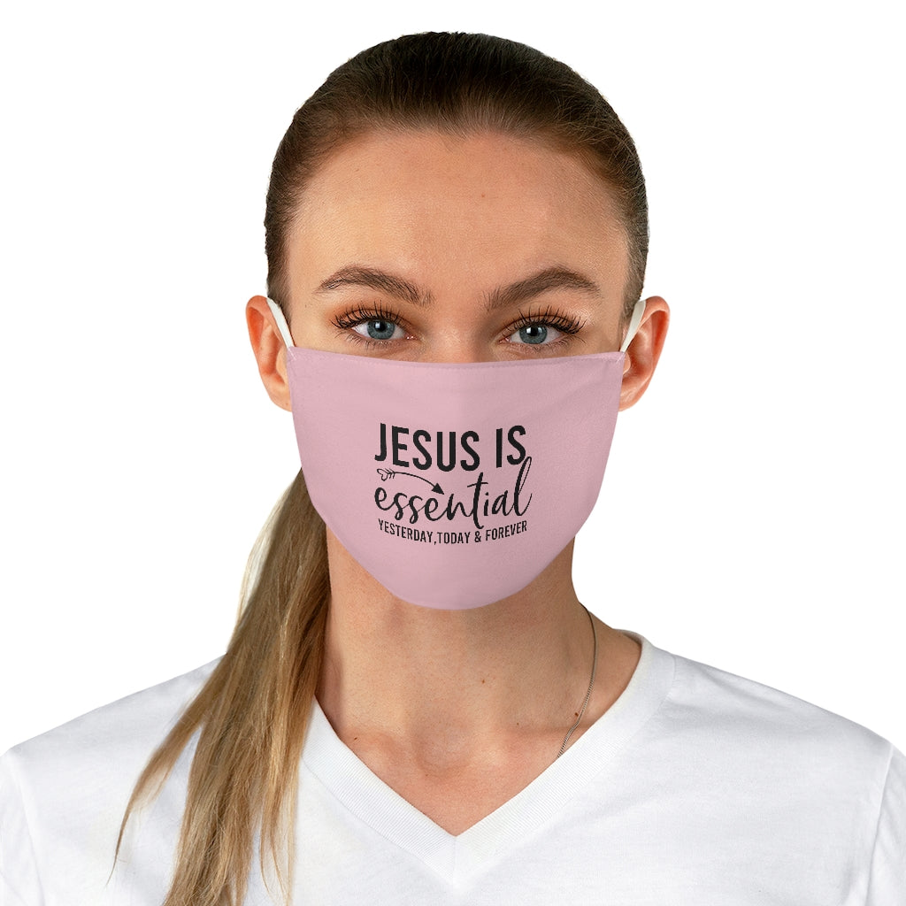 Jesus is Essential Face Mask - Pink