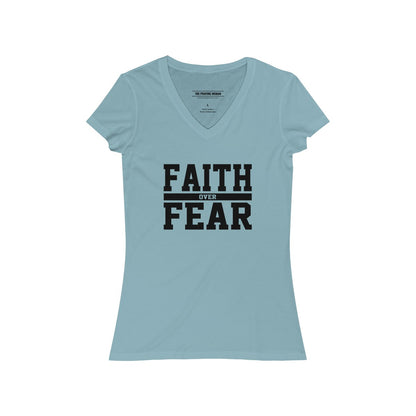 Faith Over Fear V-Neck Tee