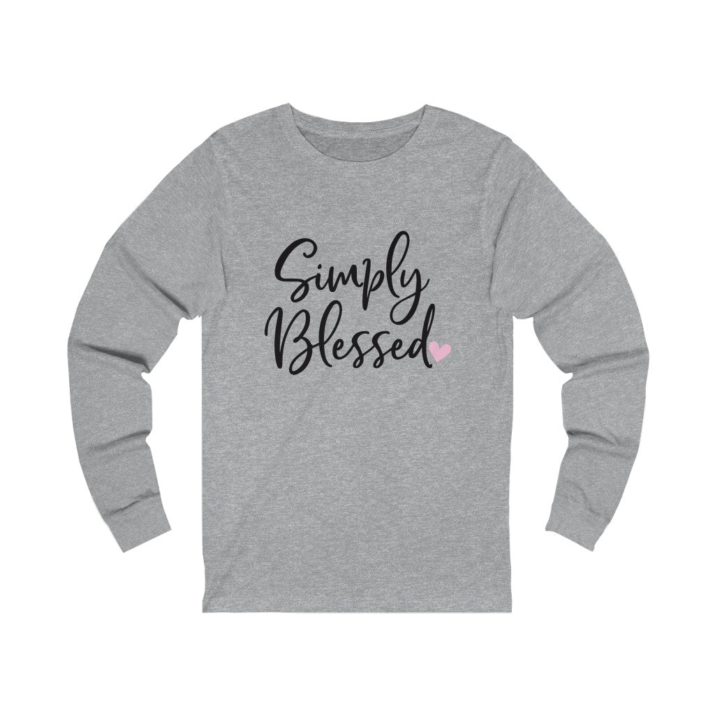 Simply Blessed Long Sleeve Tee