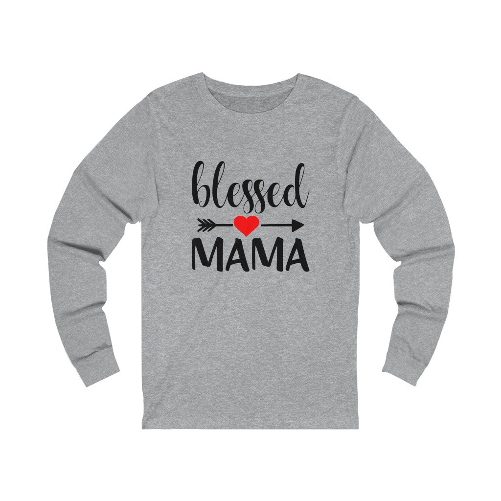 Blessed Mama Long Sleeve Tee