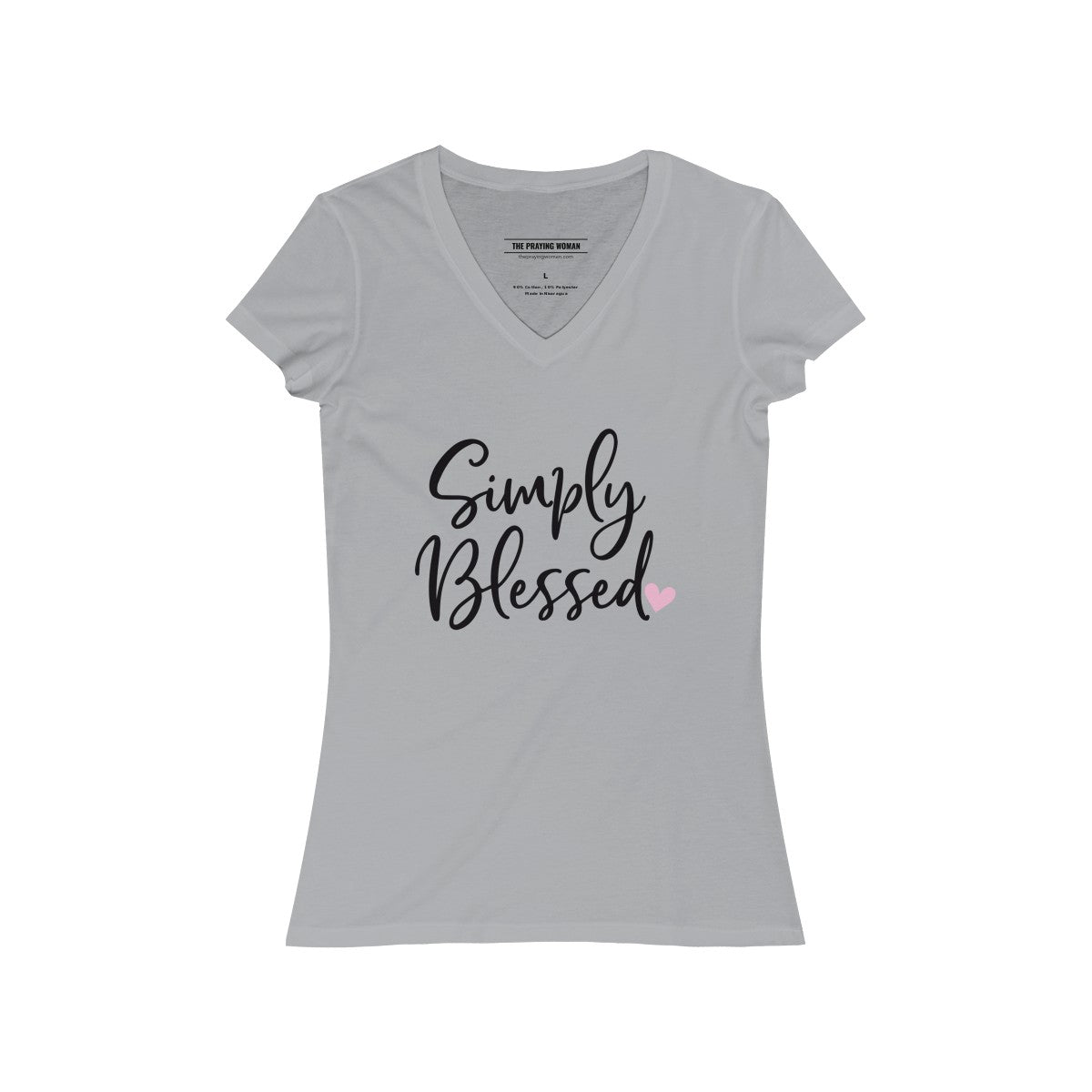 Simply Blessed V-Neck Tee