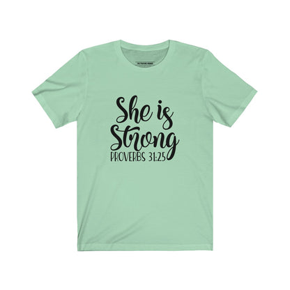 She is Strong Short Sleeve Tee