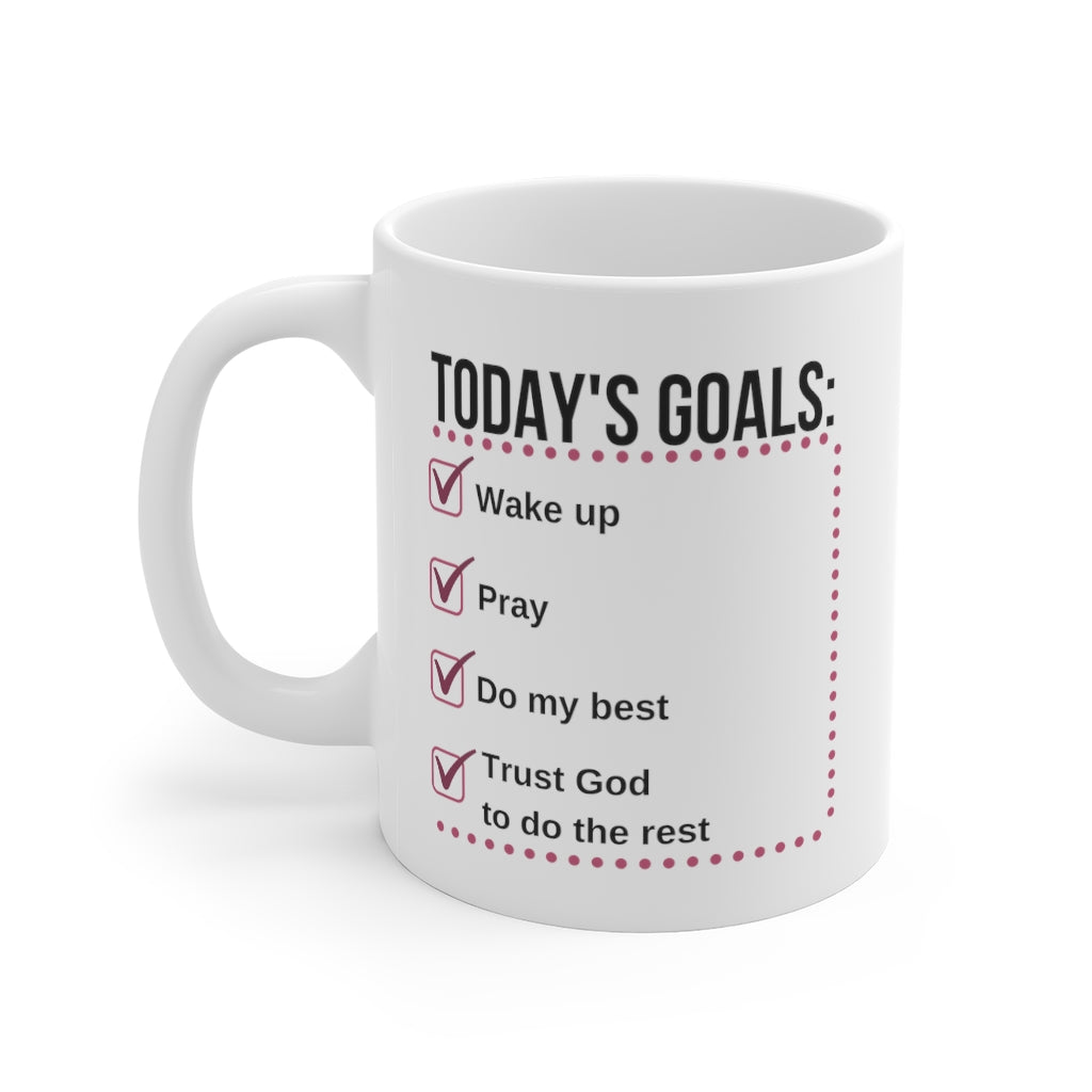 Today's Goals Mug