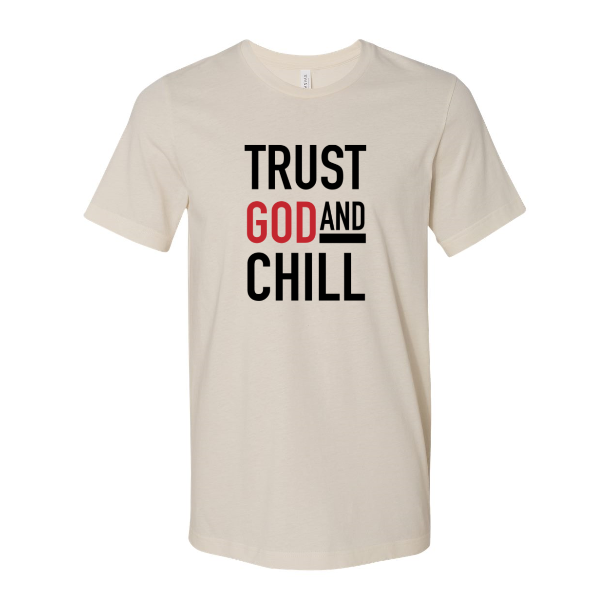 Trust God and Chill Short Sleeve Tee