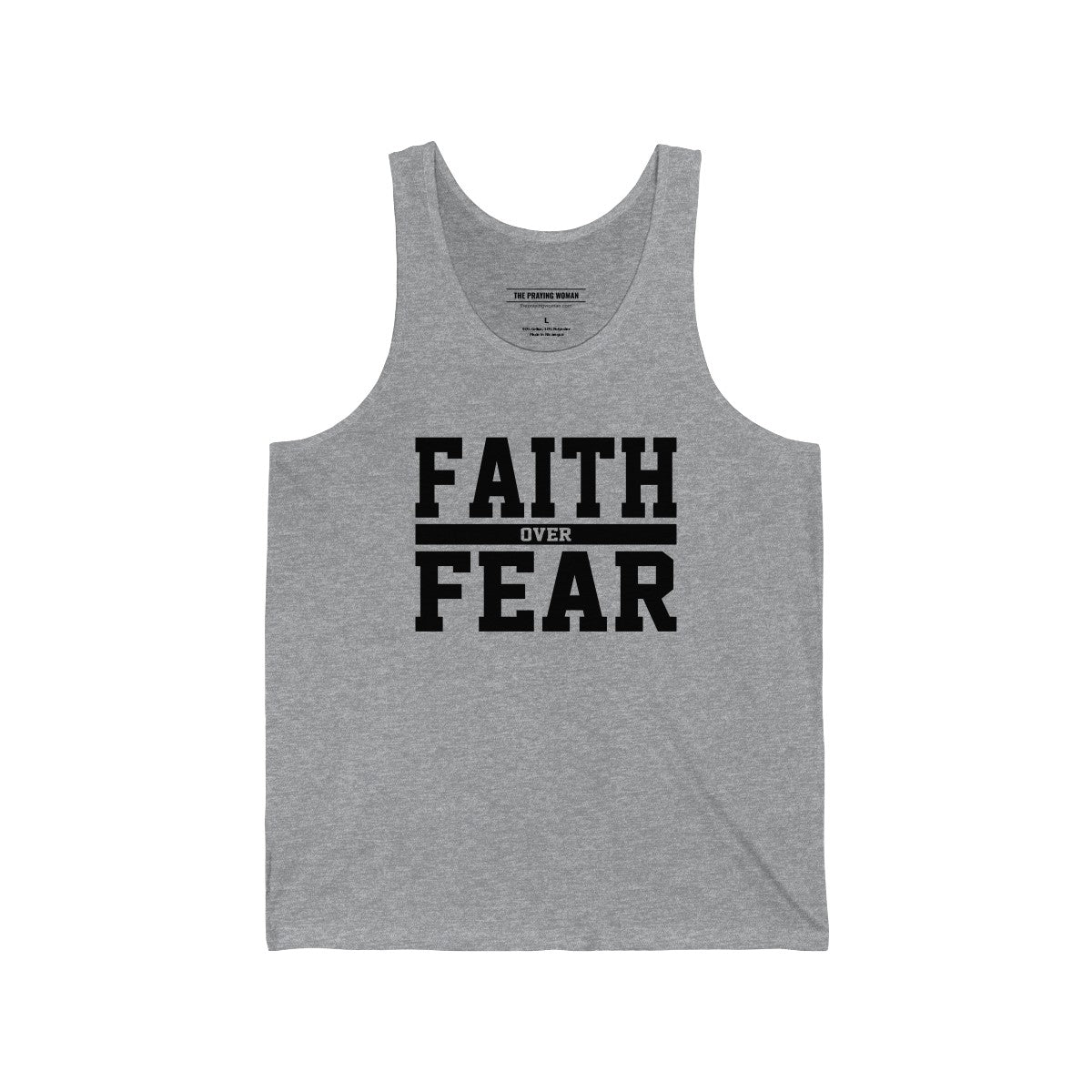 Faith Over Fear Tank Top