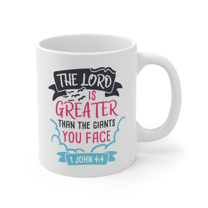 The Lord is Greater... Mug