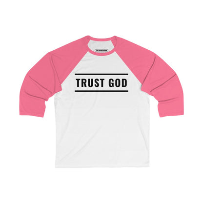Trust God Baseball Tee