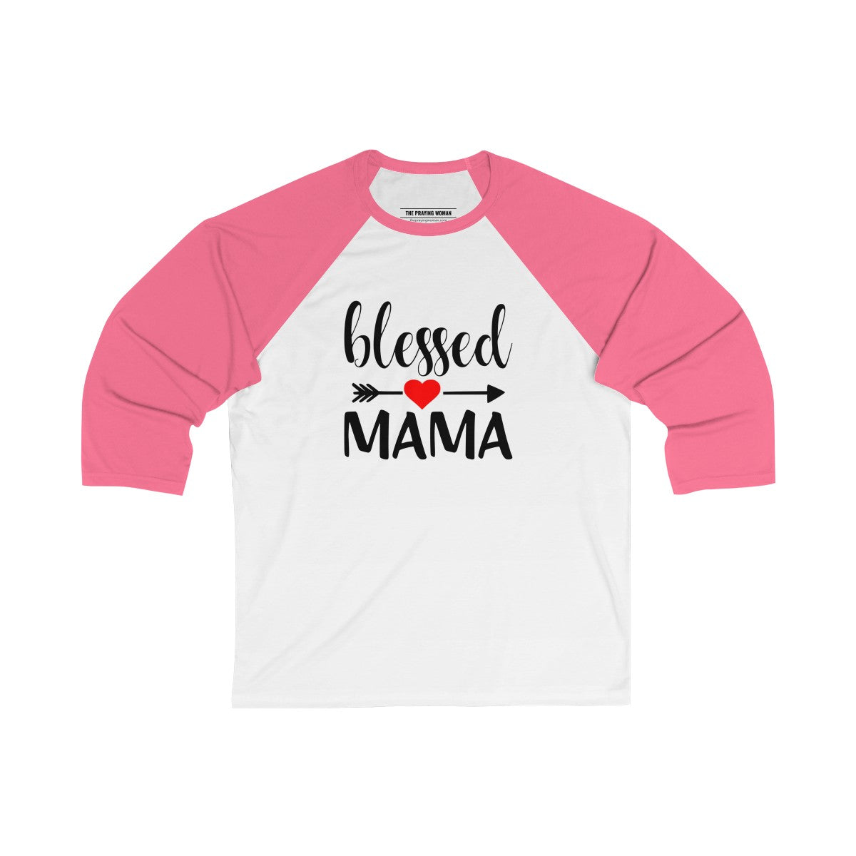 Blessed Mama Baseball Tee