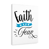 Faith Over Fear Canvas Wall art