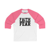 Faith Over Fear Baseball Tee